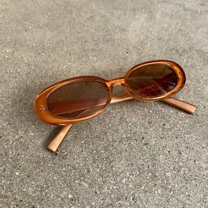 Le Specs Women's Outta Love Sunglasses Caramel